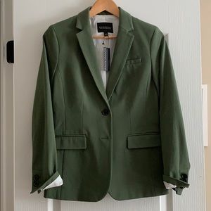 NWT suit jacket - Army green